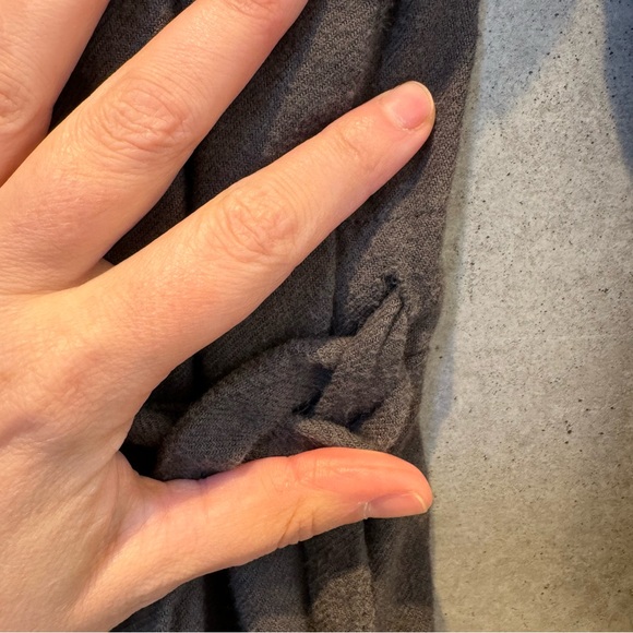 Black Crane Flannel Jumpsuit size xs - Picture 7 of 7